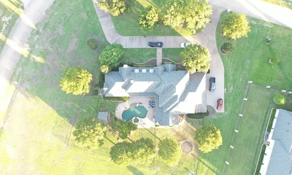 New shingle roof installation on a home in Cibolo